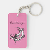 Porte-clés Silhouette Fée Lune Thunder_Cove (Dos)