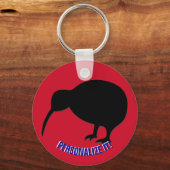 Porte-clés Silhouette KIWI (Recto)