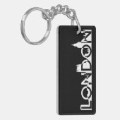 Porte-clés Silhouette londonienne (Devant gauche)