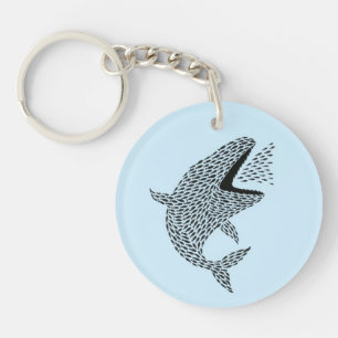 Porte-clés Silhouette Orca