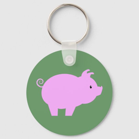Porte-clés Silhouette Piglet (Recto)