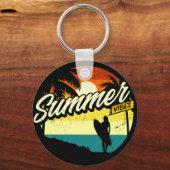 Porte-clés Silhouette Rétro Vibes (Recto)