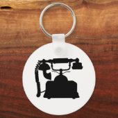 Porte-clés Silhouette téléphonique (Recto)