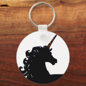 Porte-clés Silhouette Unicorne (Recto)