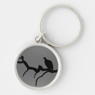 Porte-clés Silhouette vautour