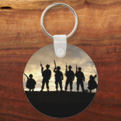 Porte-clés Silhouettes du soldat (Recto)