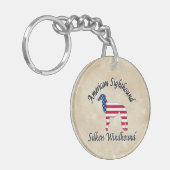 Porte-clés Silken Windhound - American Sighthight (Devant gauche)