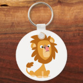 Porte-clés Silly Lion ! porte - clé de dessin animé (Recto)