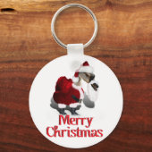 Porte-clés Silly Père Noël Goose - Un Noël en ligne (Recto)