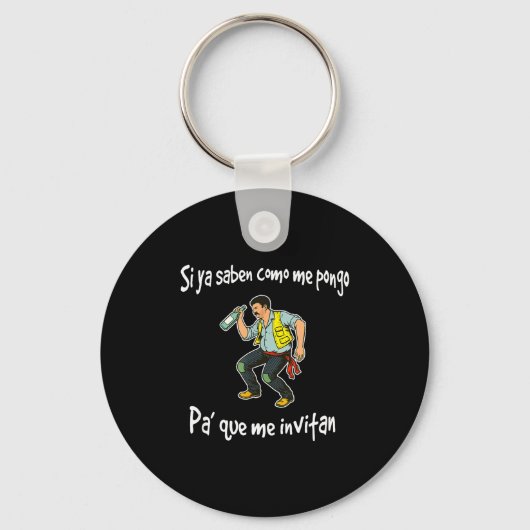 Porte-clés S'ils savent déjà comment je me comporte pour qu'o (Recto)