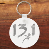 Porte-clés Silver 13,1 demi-marathon (Recto)