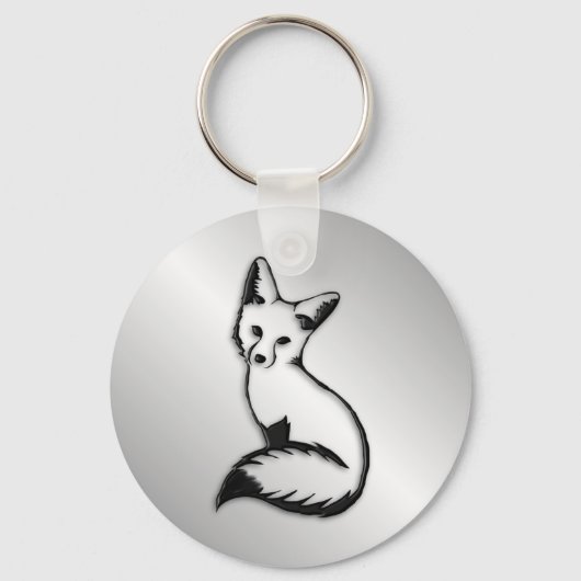 Porte-clés Silver Fox (Recto)