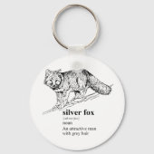 PORTE-CLÉS SILVER FOX (Recto)