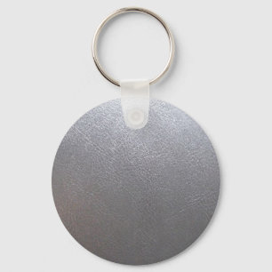 Porte-clés SILVER Grey Sparkle : Leather Look Finish