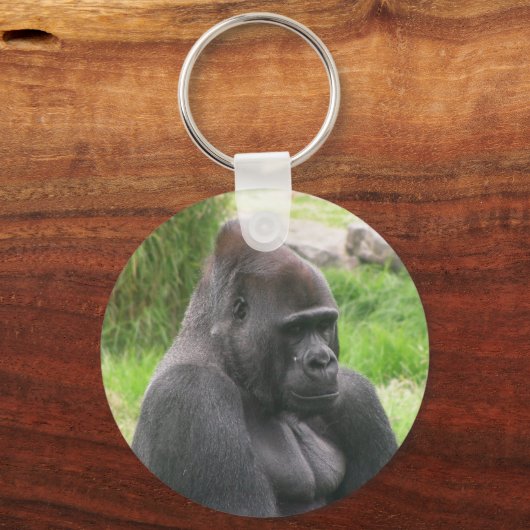 Porte-clés silverback 001 keychain (Recto)