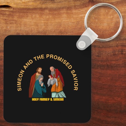 PORTE-CLÉS SIMEON AND THE PROMISED SAVIOR (Verso)