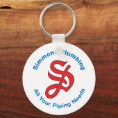 PORTE-CLÉS SIMMONS PLUMBING (Recto)