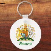 Porte-clés Simmons Shield de Grande-Bretagne (Recto)