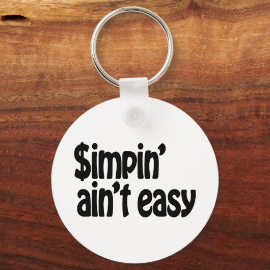 Porte-clés Simpin' Ain't Easy (Verso)