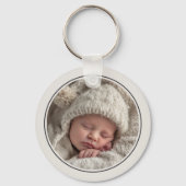 Porte-clés Simple 2 Photo Template Personalized Frame (Recto)