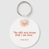 PORTE-CLÉS SIMPLE CLASSIQUE COULEUR BOHO CHRISTIAN QUOTE (Verso)