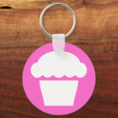 Porte-clés simple cupcake / muffin (Recto)