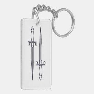 Porte-clés Simple épée