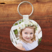 Porte-clés Simple Kids Two Photos Keepsake (Verso)