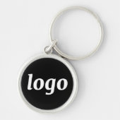 Porte-clés Simple Logo Branding Promotional Business (Devant)