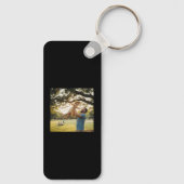 PORTE-CLÉS SIMPLE MAGNÉTIQUE MAISON SUCRÉE GÉNOME BLANC (Verso)