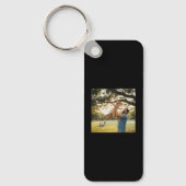 PORTE-CLÉS SIMPLE MAGNÉTIQUE MAISON SUCRÉE GÉNOME BLANC (Recto)