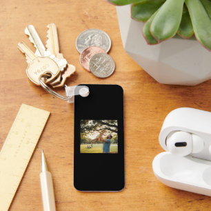 PORTE-CLÉS SIMPLE MAGNÉTIQUE MAISON SUCRÉE GÉNOME BLANC