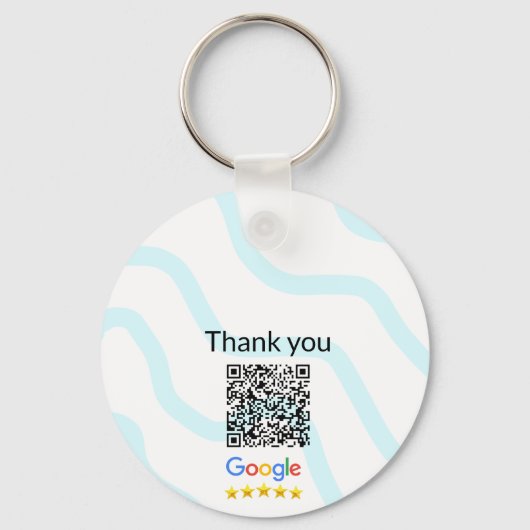 Porte-clés Simple minimum q r code ajouter logo code d'analys (Verso)