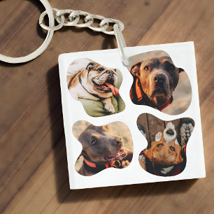 Porte-clés Simple Moderne Et Amusant Pour Photos De Quatre An