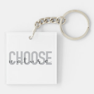 Porte-clés Simple, moderne, urbain, design cool Choisir Natur