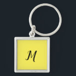 PORTE-CLÉS SIMPLE MONOGRAMME MINIMAL ÉLÉGANT PORTE - CLÉ<br><div class="desc">CONCEPTION</div>