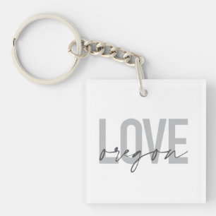 Porte-clés Simple, urbain, moderne, tendance, design Love Ore