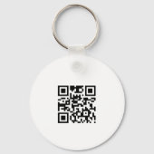 Porte-clés Simple Votre logo et le code QR va ici Personnalis (Verso)