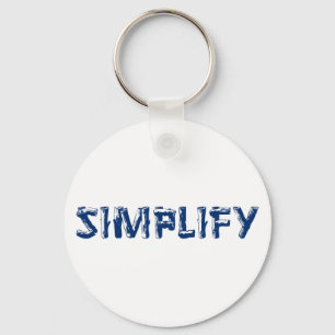 Porte-clés Simplifier