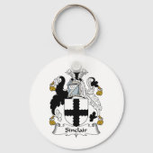 Porte-clés Sinclair Family Crest (Recto)