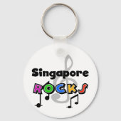 Porte-clés Singapore Rocks (Recto)