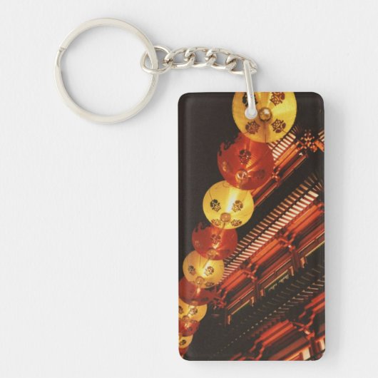 Porte-clés Singapour Chinatown (Devant)