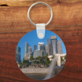 Porte-clés Singapour - Merlion Park (Recto)