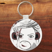 Porte-clés singe. (Recto)