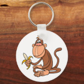 Porte-clés Singe À La Banane (Recto)