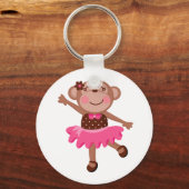 Porte-clés Singe Ballerina (Recto)
