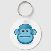 Porte-clés Singe bleu (Recto)