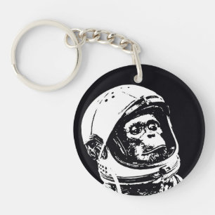 Porte-clés Singe d'astronaute