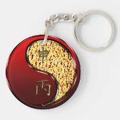 Porte-clés Singe de Feu (Dos)