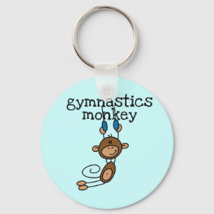 Porte-clés Singe de gymnastique